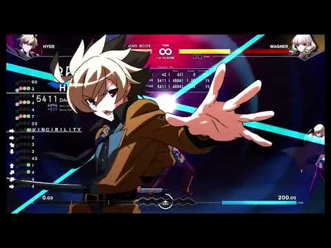 UNDER NIGHT IN-BIRTH II Sys:Celes Hyde Combo 2.