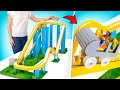 How To Build Cardboard Slide Ride For Cars