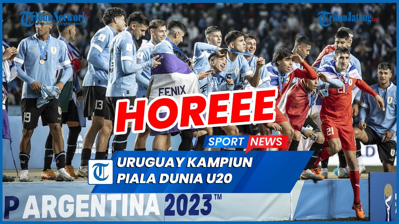 Timnas Uruguay Juara Piala Dunia U20 2023 Kalahkan Italia 1-0