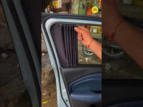 Car Curtains Universal Fit Car Side Window Curtains, Foldable Car Window Privacy Curtains