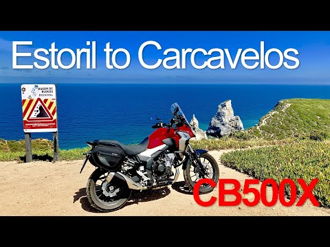Estoril to Carcavelos, Portugal - Honda CB500X - [RM Virtual Rides #1]