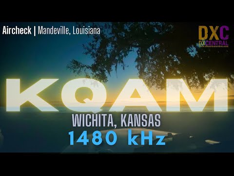 1480 | KQAM | Wichita, KS | Mandeville AM DX Airchecks