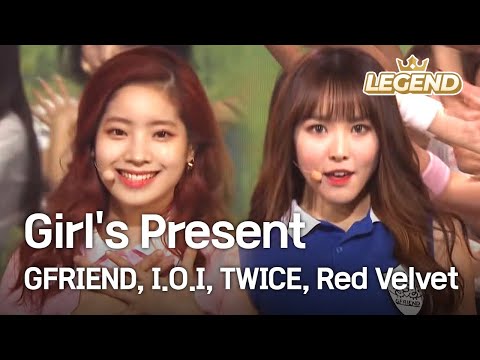 Girl's Present - GFRIEND,I.O.I,TWICE,Red Velvet  [2016 KBS Song Festival / 2017.01.01]