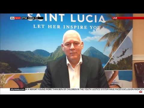 Sky News Interviews Prime Minister Chastanet on Saint Lucia's COVID 19 Success