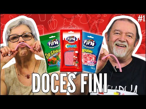 IDOSOS REAGEM A DOCES MODERNOS - FINI