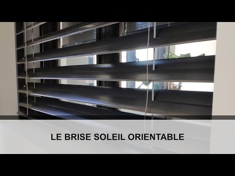 Brise-soleil orientable tout métal - Protection solaire, obscurcissement, sécurité et design_1