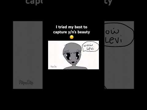 OH HI LEVI #y/n #yn #meme #funny #animation #art #draw #comedy #floptok #flop #real #trend #trending