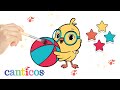Dibujar Pintar Y Colorear Un Lindo Y Colorido Pollito Canciones Infantiles Kids Songs Canticos