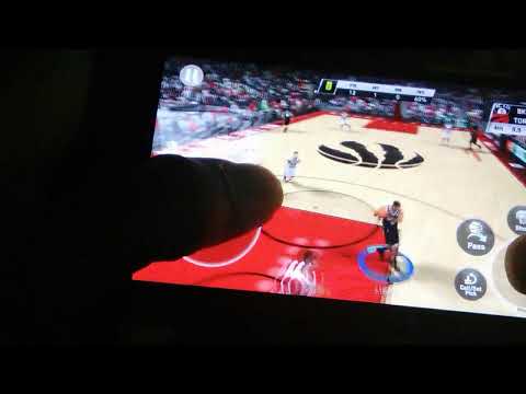 NBA 2k20 mobile my career Episode 25# going up against the Toronto raptors