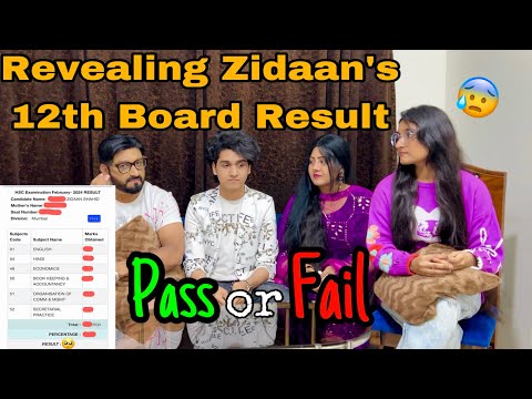 Zidaan's HSC Result & Surprise Gift