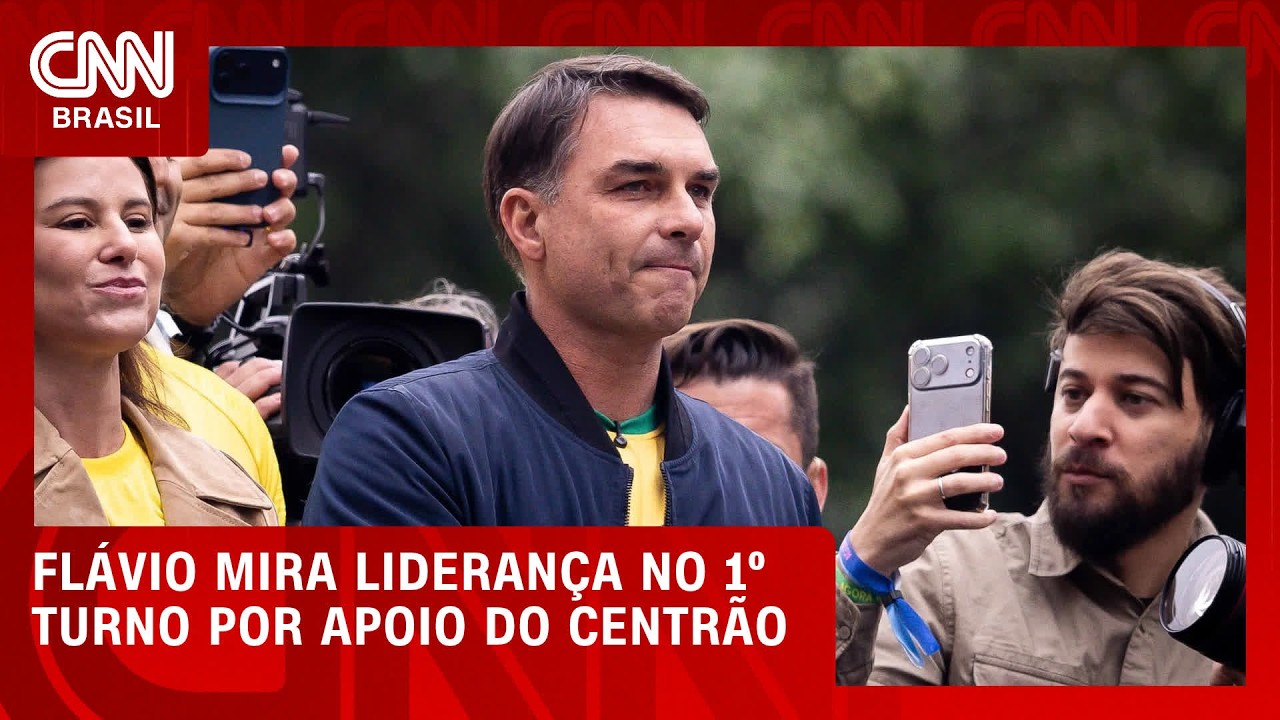 Equipe de Flávio vê liderança no 1º turno como trunfo para apoio do centrão | CNN 360°