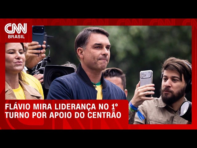 Equipe de Flávio vê liderança no 1º turno como trunfo para apoio do centrão | CNN 360°