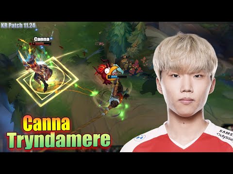 Canna Tryndamere Top vs Akshan! - NS Canna KR Challenger Preseason 2022