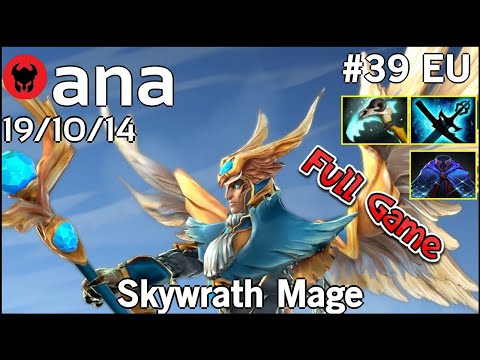 ana [OG] plays Skywrath Mage!!! Dota 2 Full Game7.22