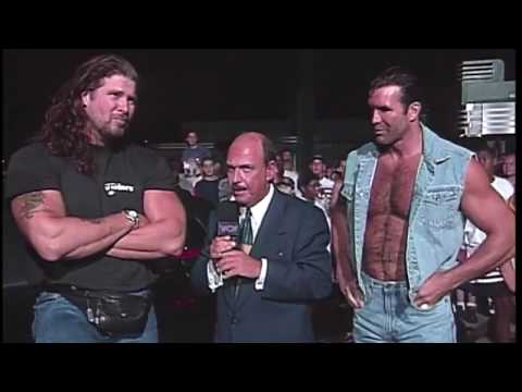 Kevin Nash and Scott Hall -  first interview - after Hulk Hogans heel turn at Bash at the Beach 1996