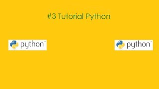 #3 Tutorial python -- Input e Raw_input
