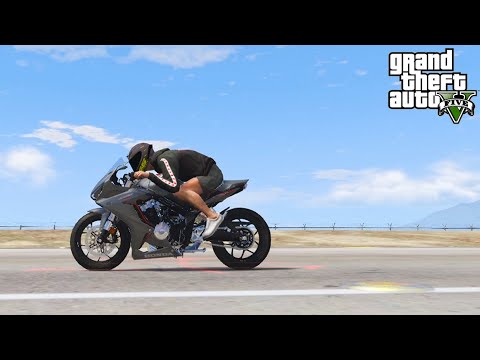 HONDA CBR 650R MOTOR KENCANG PESAING ZX 6R MANTUL - GTA V MOD INDONESIA SULTAN UPIN IPIN