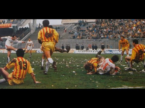 Lecce-Bari 1-1 Serie A 85-86 23' Giornata