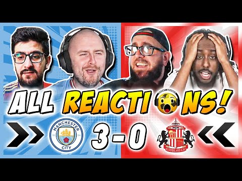 Man City and Rivals & Haters Fan Reactions to Man City 3-0 Sunderland | Premier League Fan Reactions