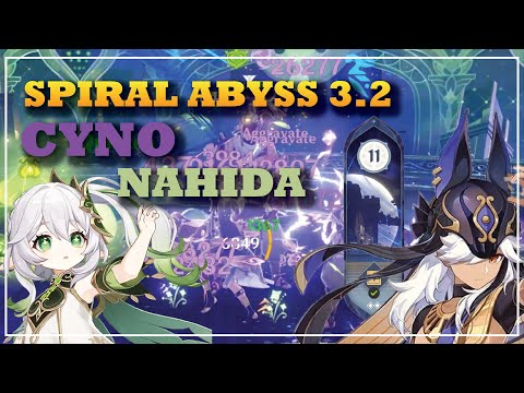 SPIRAL ABYSS  3.2 | Nahida Cyno Team | Floor 11 | Genshin Impact