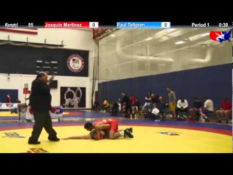 2012 Kiki Cup 55: Joaquin Martinez (Spain) vs. Paul Tellgren (USA #2)