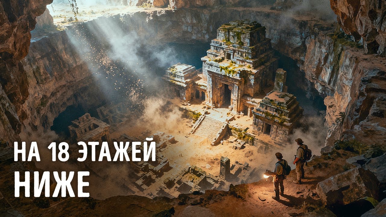 В Турции обнаружен древний город глубоко под землей, и он действительно огро