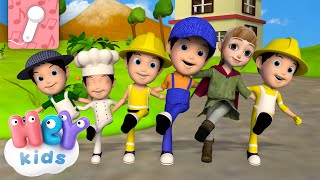 Wer will fleißige Handwerker seh'n KARAOKE! |  HeyKids Deutsch | Kinderlieder
