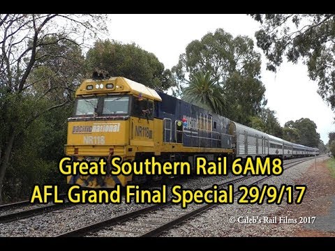 Great Southern Rail 6AM8 - The Overland - AFL Grand Final Special 29/9/17