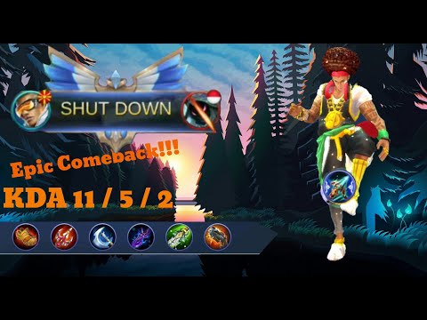 Bruno Hard Carry 2 Feeder Gameplay!!! Late Game Epic Comeback