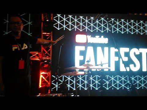Bayu Skak With The Band - Indonesia Berjaya Drum Cam (@ YTFF ID 2017 Rehearsal)