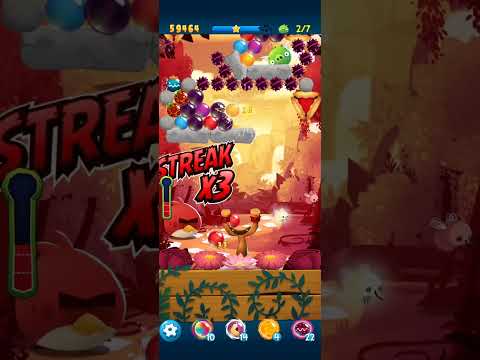 Angry Birds Pop Bubble Shooter-Level 814 3 STARS NO BOOSTERS #angrybirdspopbubbleshooter