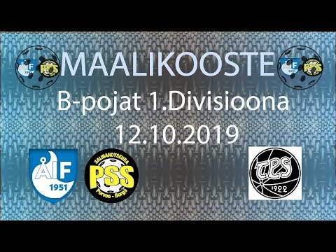 Maalikooste ÅIF/PSS - TPS Akatemia (B-pojat 1.divisoonapeli 12.10.2019)
