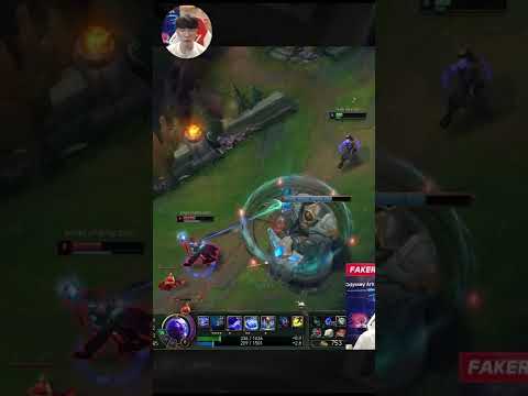 Faker Ryze vs Viktor Under Tower - League of Legends #shorts