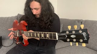 Video thumbnail for GIBSON SG Standard '61 Sideways Vibrola Vintage Cherry by Alejandro