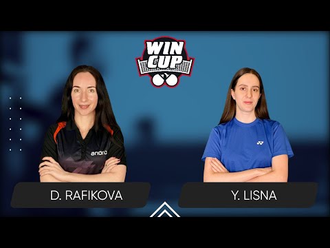 15:45 Diana Rafikova - Yaroslava Lisna 06.08.2025 WINCUP Women Professional. TABLE 2