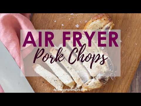 Air Fryer Pork Chops (Cooked from Frozen!!)