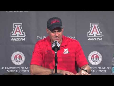 Rich Rod press conference after UNLV