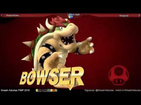 [FIMP 2016] RoberWars (Bowser, C.Falcon) Vs. Molipíxel (Mewtwo, Ike) - Losers R3