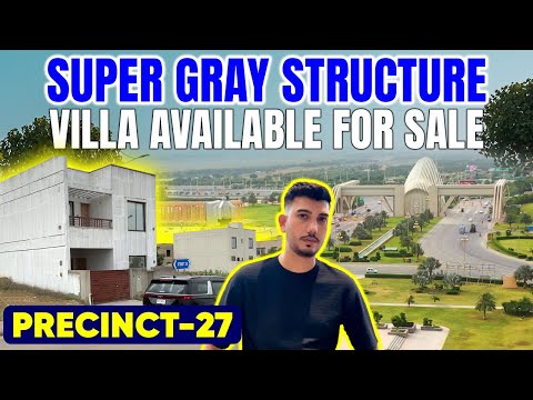 Super Gray Structure Villa Available for Sale | Prime Location & Solid Build