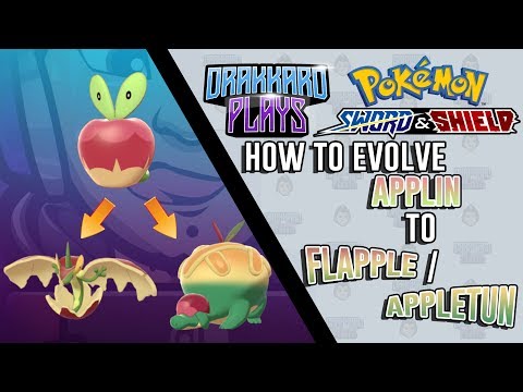 [GUIDE] How to evolve your Applin to Appletun/Flapple in Pokemon Sword and Shield (Nintendo Switch)