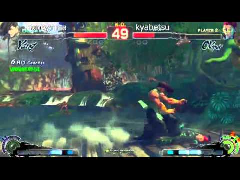 SSF4 AE: Haneyama (Yang) vs Kyabetsu (Viper) - Godsgarden 4 Pool Finals