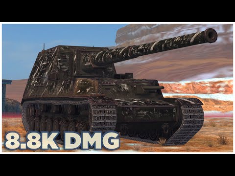 Ho-Ri Type III • 8.8K DMG • 6 KILLS • WoT Blitz