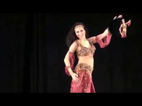 High quality drum solo belly dancing by Amira Abdi HQ رقص
