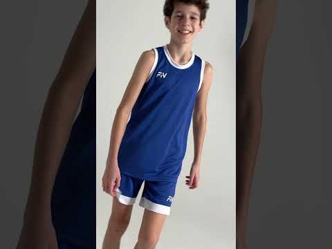Миниатюра изображения товара Баскетбольная форма FN Slam Kid / KFN4271005-400 (р.150, синий)