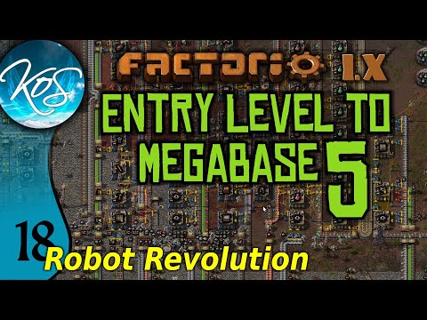 Factorio 1.X Entry Level to Megabase 5 - 18 - MODERNING WITH LOGISTICS REQUESTS! - Guide, Tutorial