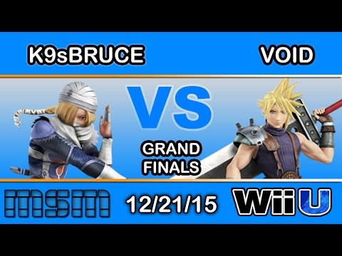 MSM 29 – DP | K9sBruce (Sheik) Vs. VoiD (Cloud) Grand Finals - Smash Wii U