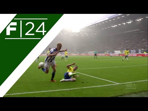 Epic backheel fail in the Eredivisie