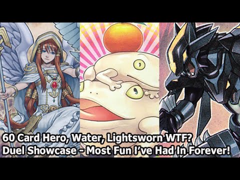 Some Games With The 60 Card Hero, Lightsworn, Water Thing