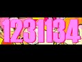 Numbers 1 To Sonic And Amy Rose Number In 11 Minutes