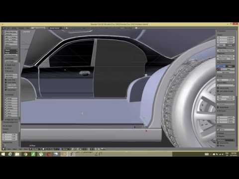 blender 3d car interrior modeling tutorial Part 2